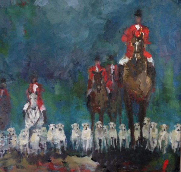 Red Coated Horsemen by Melissa Anderson
