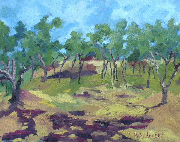Van Gogh's Olive Trees by Melissa Anderson