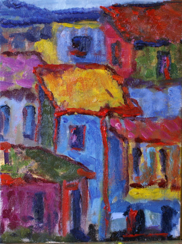 Italian Rooftops by Melissa Anderson