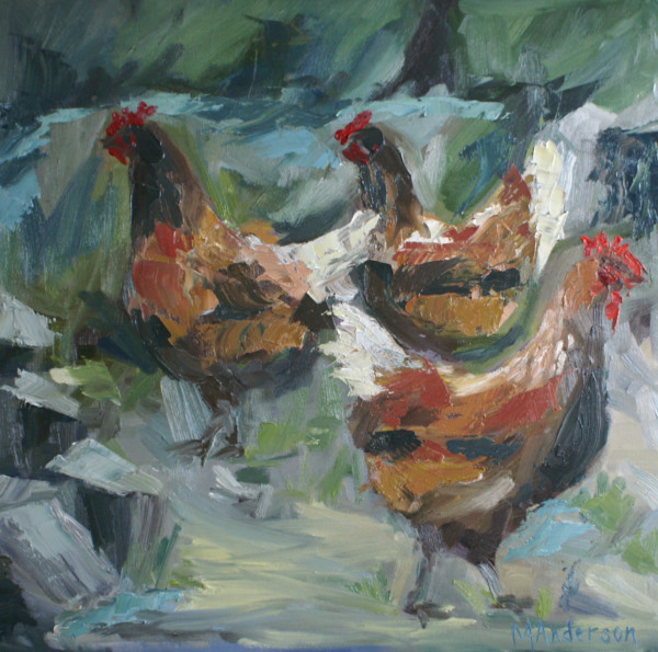 Italian Chickens by Melissa Anderson