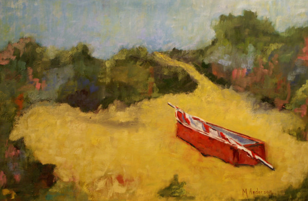 The Red Skiff by Melissa Anderson