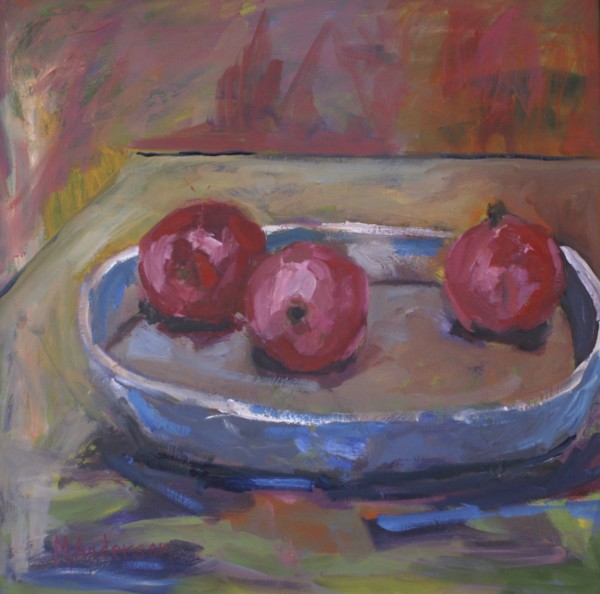 Pomegranate Trio by Melissa Anderson
