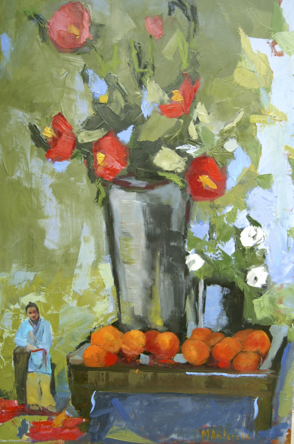 Clementines and Camellias by Melissa Anderson