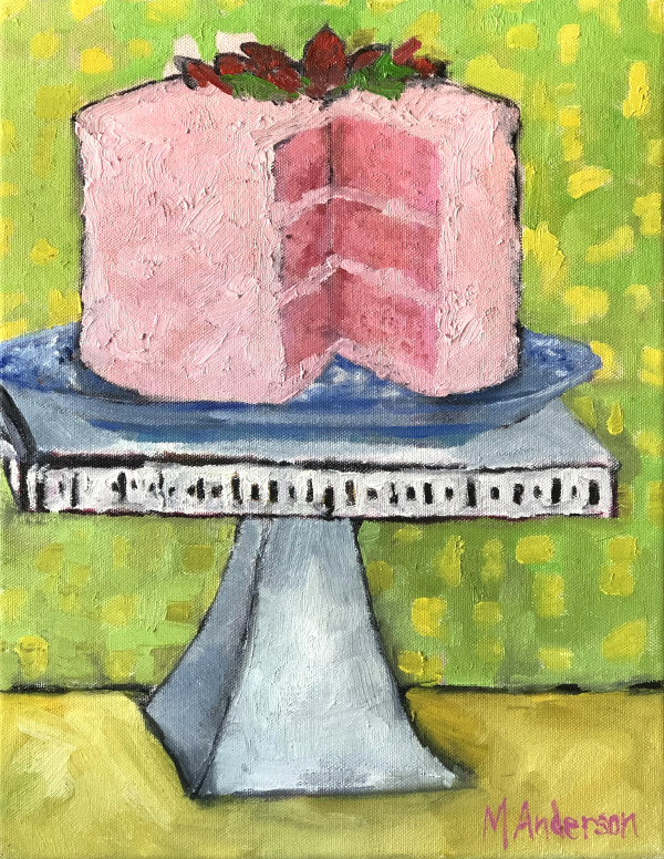 Strawberry Cake by Melissa Anderson
