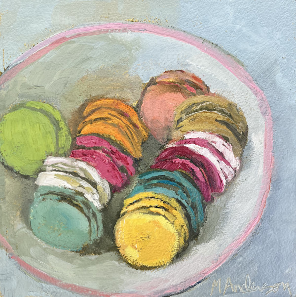 Macarons I by Melissa Anderson