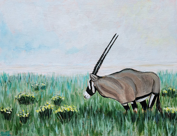 Namibian Symphony: Adagio in Etosha by Poppyfish Studio: The Art of Natasha Monahan Papousek