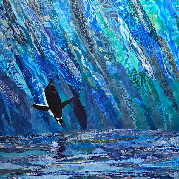 Flight of the Penguin by Poppyfish Studio: The Art of Natasha Monahan Papousek, Image 1.