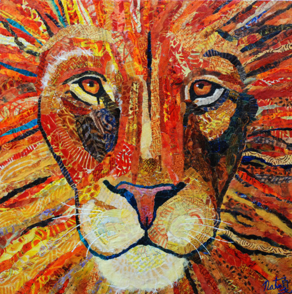 Leon the Lion by Poppyfish Studio: The Art of Natasha Monahan Papousek