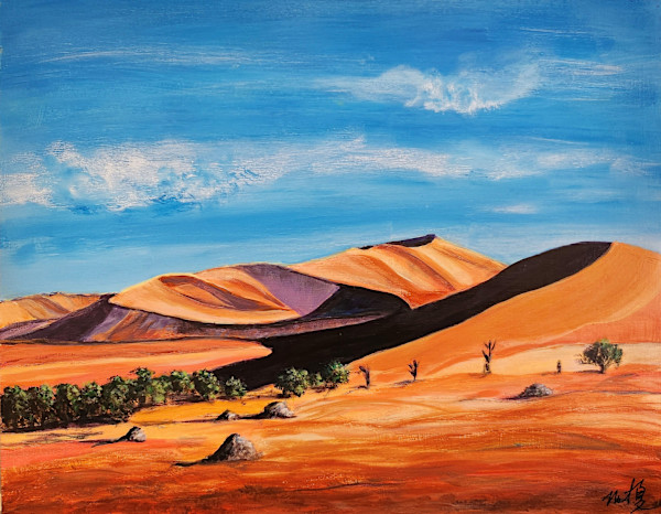 Namibian Symphony: Andante in the Namib-Naukluft by Poppyfish Studio: The Art of Natasha Monahan Papousek