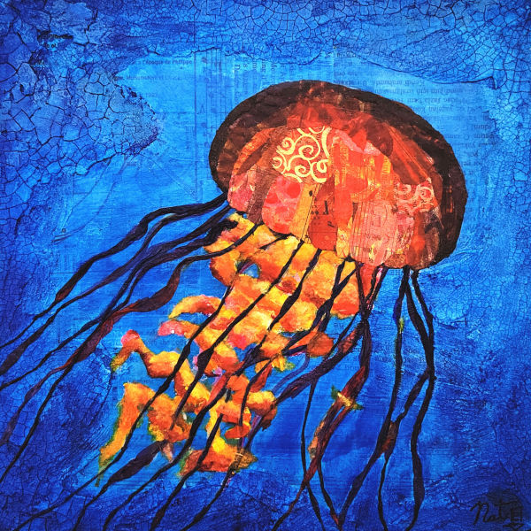 Pacific Sea Nettle by Poppyfish Studio: The Art of Natasha Monahan Papousek
