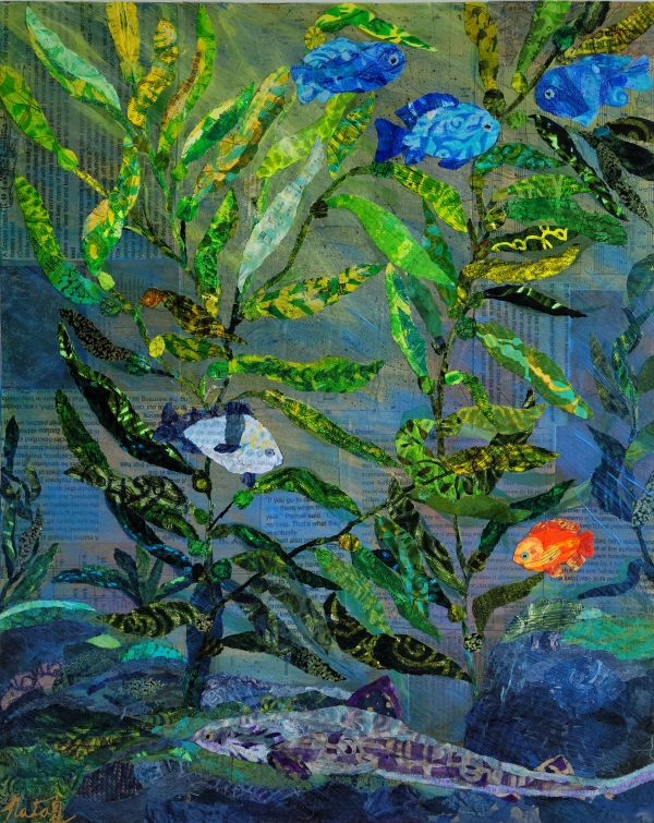 The Enchanted Kelp Forest by Poppyfish Studio: The Art of Natasha Monahan Papousek