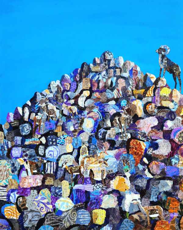 Wild Neighbors: Bighorn Sheep: Where Are Ewe? by Poppyfish Studio: The Art of Natasha Monahan Papousek