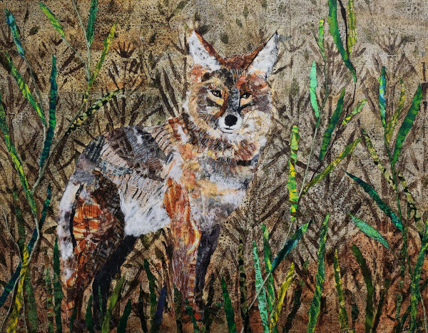 Wild Neighbors: Coyote by Poppyfish Studio: The Art of Natasha Monahan Papousek