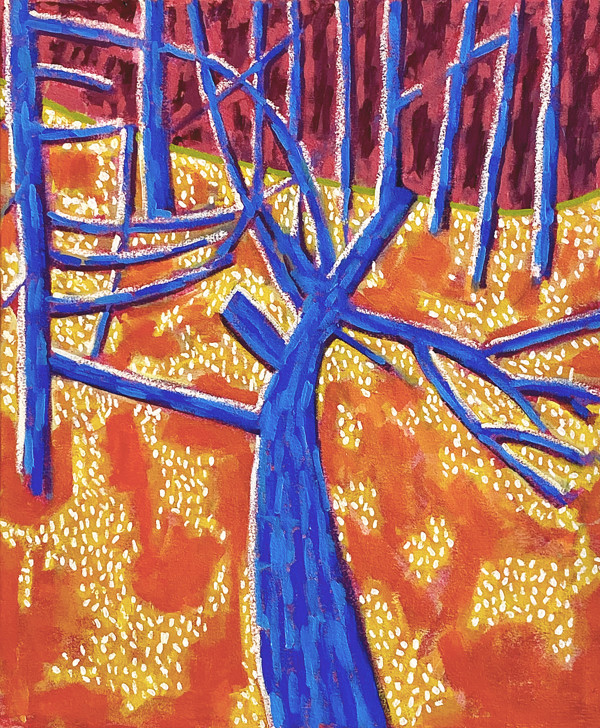 Blue Trees No. 07 by Richard Keen