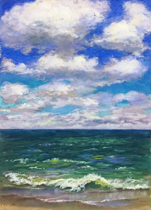 Clouds and Waves by Mary Ann Trzyna