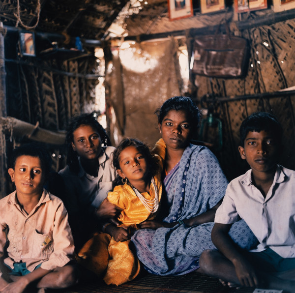 Family (Mahabalipuram, India) by Amie Potsic