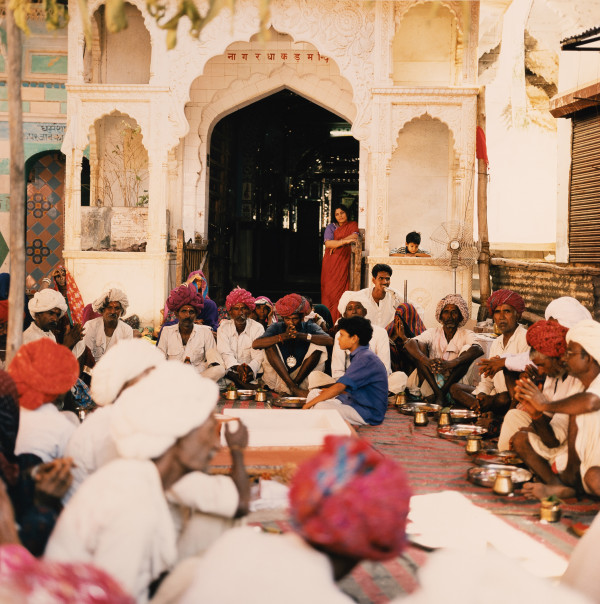 Seated Ceremony (Pushkar, India) by Amie Potsic