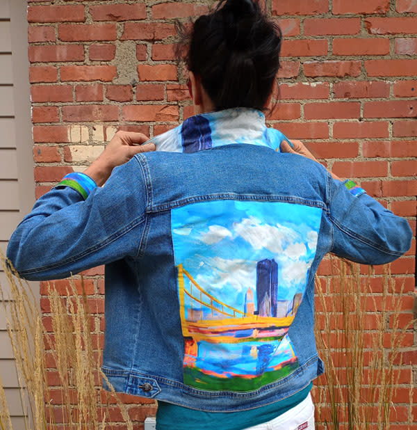 Pittsburgh Bridge Denim by CLAIRE HARDY, Image 1.