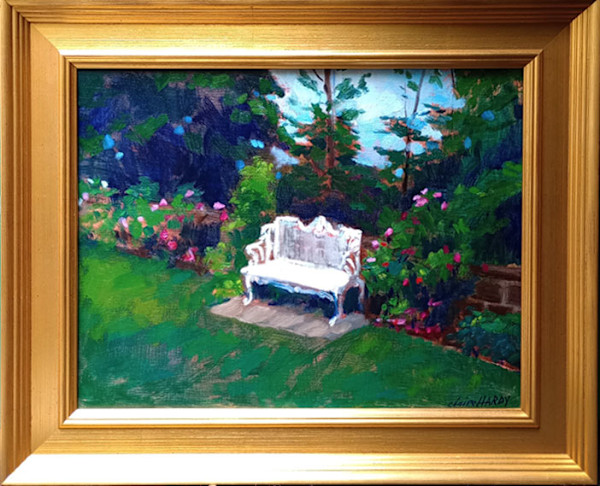 Wilpen Hall Rose Garden by CLAIRE HARDY