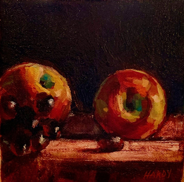 Apple Closeup by CLAIRE HARDY