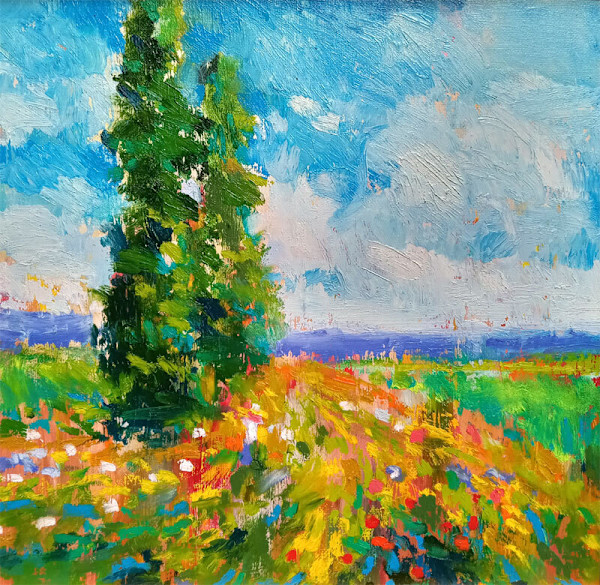 Argenteuil after Monet by CLAIRE HARDY