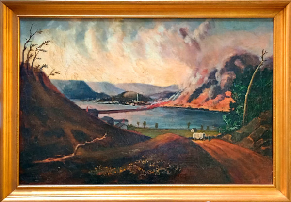The Great Fire (after W.C. Wall) by CLAIRE HARDY