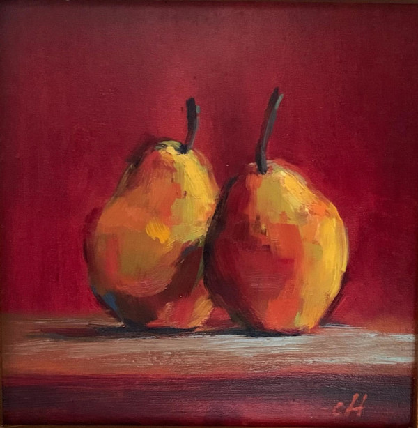 Pear Couple by CLAIRE HARDY