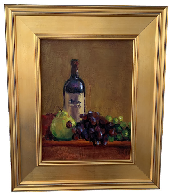Still Life with Grapes and Pears by CLAIRE HARDY