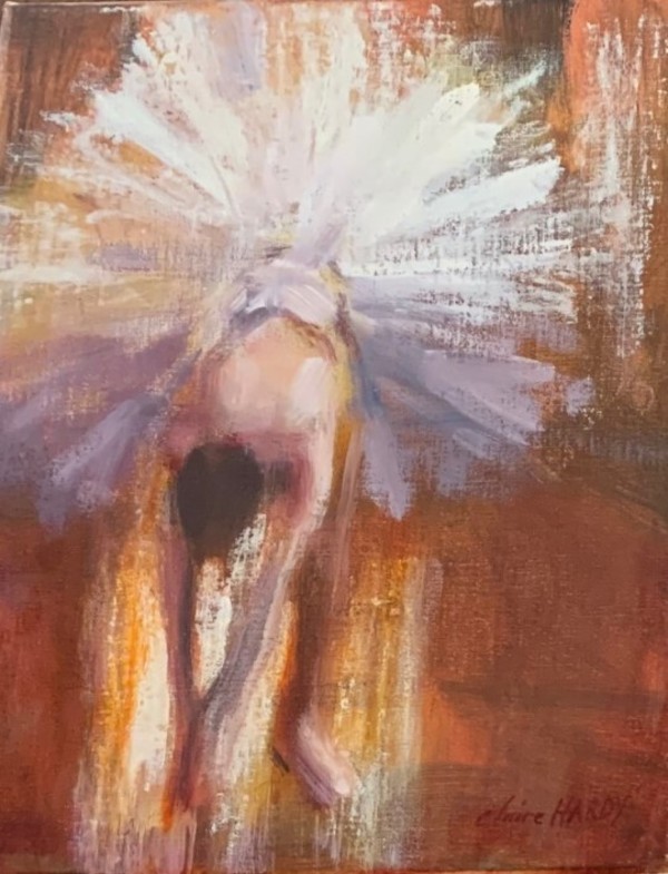 Un, after Degas by CLAIRE HARDY