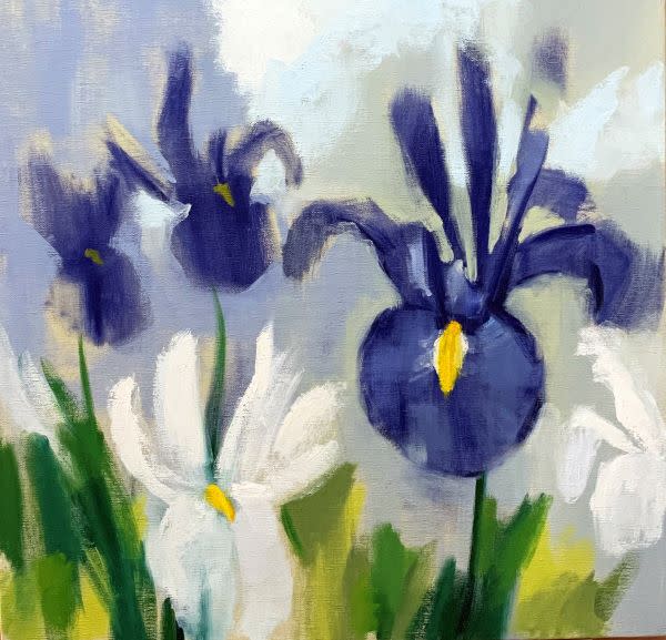 Variation in Blue by CLAIRE HARDY