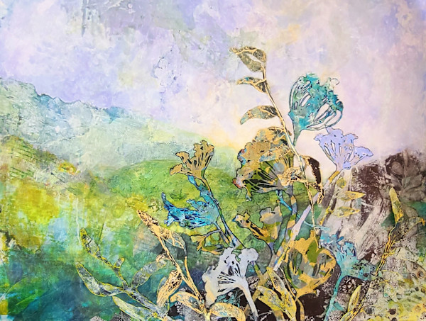 Wild Dill against the Canyons Breath by Sheri Trepina