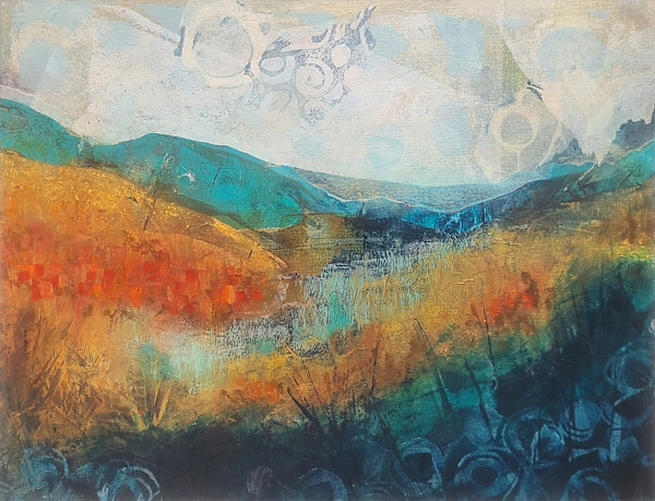 Sumac Under a Sky in Motion by Sheri Trepina