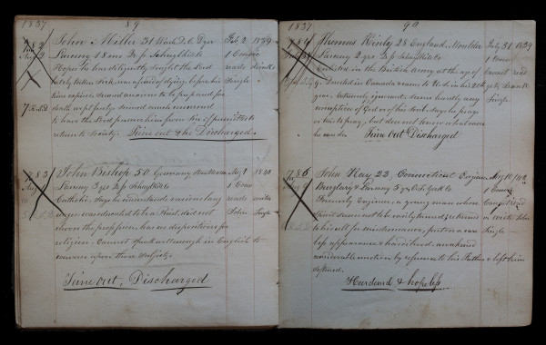 Warden's Logbook 1837, Page 89-90 by Eric T. Kunsman