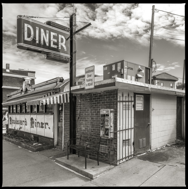 Unknown Number- Boulevard Diner, 155 Shrewsbury St, Worcester, MA 01604 by Eric T. Kunsman