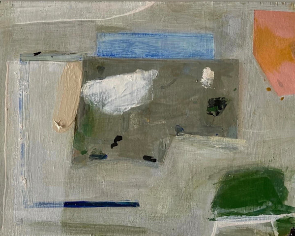 Loosely Interpreted Gray Corner / Angle by MaryAnn Puls