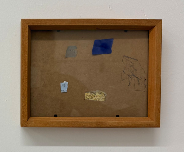 Framed Painting with Detritus by MaryAnn Puls, Image 1.