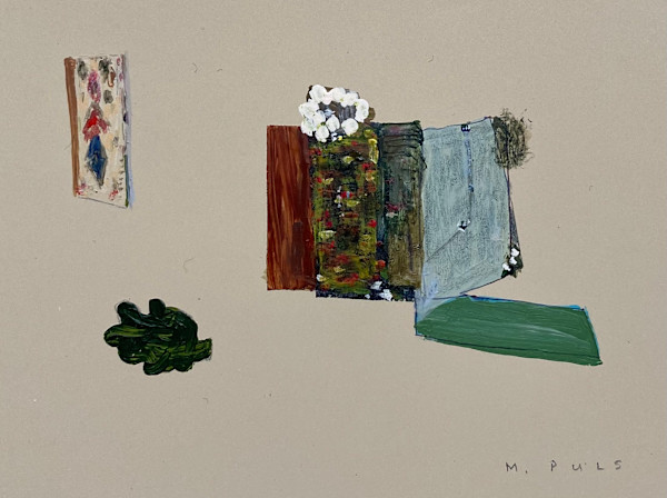 Small painting with multiple parts by MaryAnn Puls