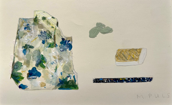 Floral Pattern with Shapes by MaryAnn Puls