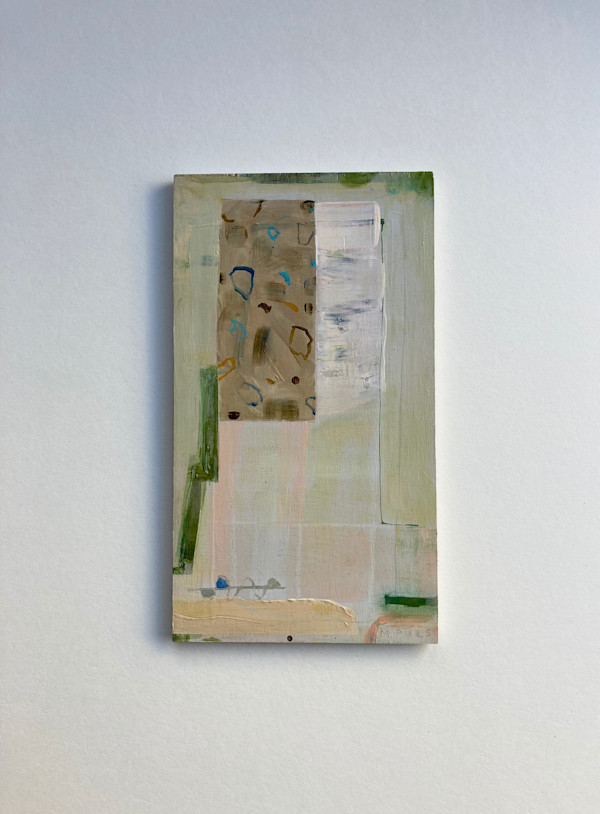 Rectangle with a Number of Small Organic Shapes by MaryAnn Puls