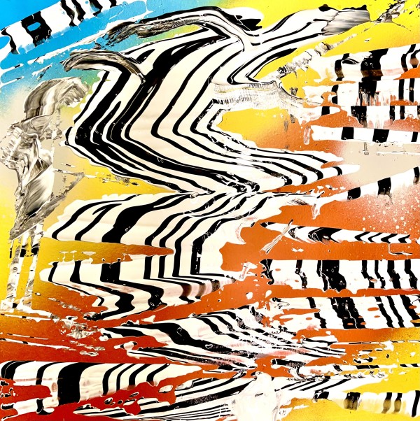 Abstract zebra collection 3 by Neal Barbosa