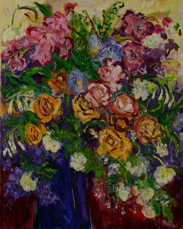 Spring Bouquet for Rosalind by Andrea K. Lawson