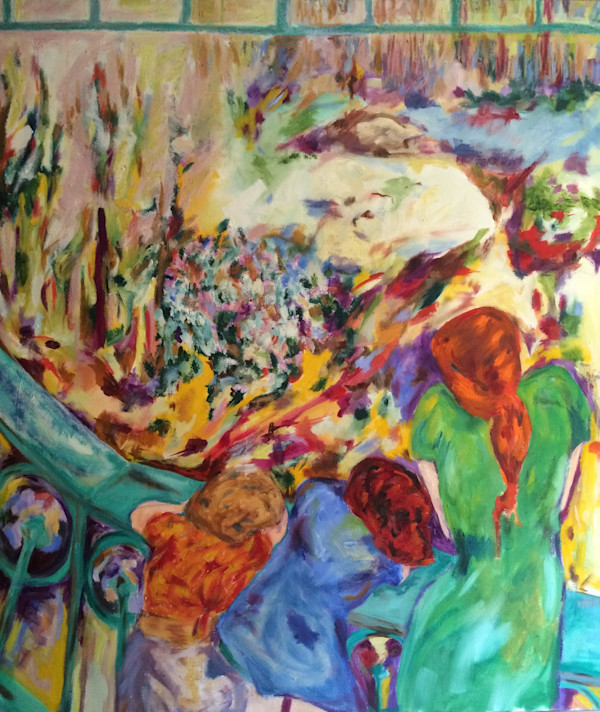 Children on Bridge by RM Cimini