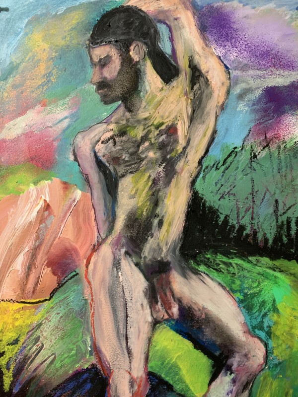 Phil in Rock River,  gay nudist