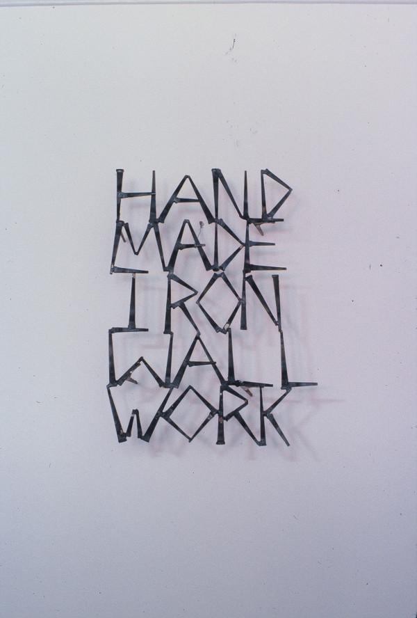 Hand Made Iron Wall Work by Bradley Arthur