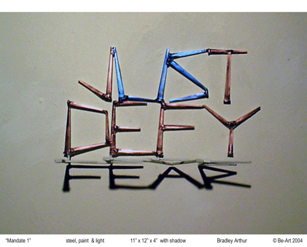 JUST DEFY/fear by Bradley Arthur