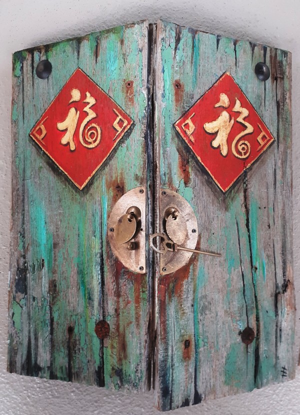 Chinese New Year Door by Elena Merlina - Paint The World Tour