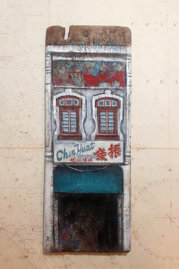 Lebuh Cintra, Penang by Elena Merlina - Paint The World Tour