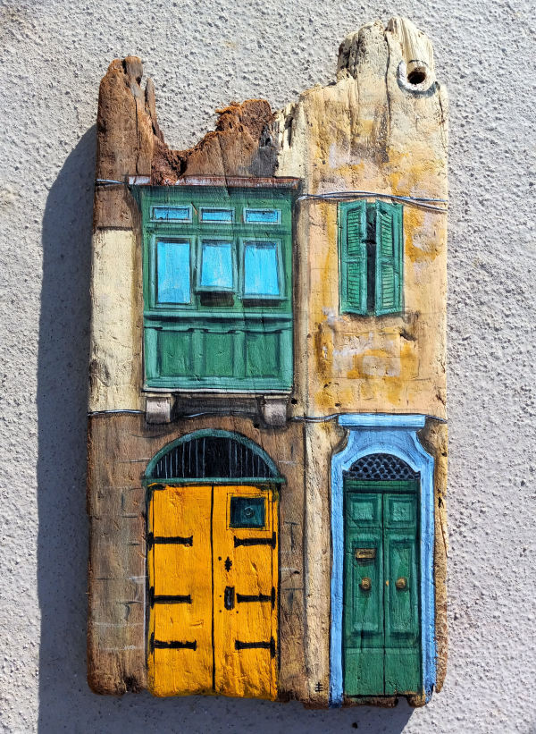 Triq Saint Orsald, Valletta, Malta by Elena Merlina - Paint The World Tour