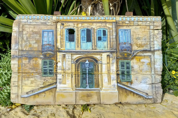 Villa Guardamanga, Pieta, Malta by Elena Merlina - Paint The World Tour