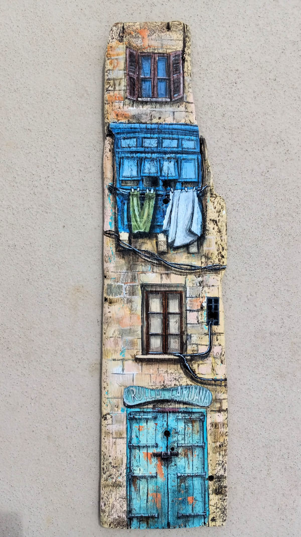 St Paul Street, Valleta, Malta by Elena Merlina - Paint The World Tour
